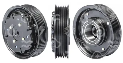spojka pro kompresor DENSO 6SEU16C, Audi, VW, poly V6, prům. 115 m